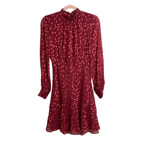 Whistles Falling Leaves Silk Dress NWT - Picture 3 of 15